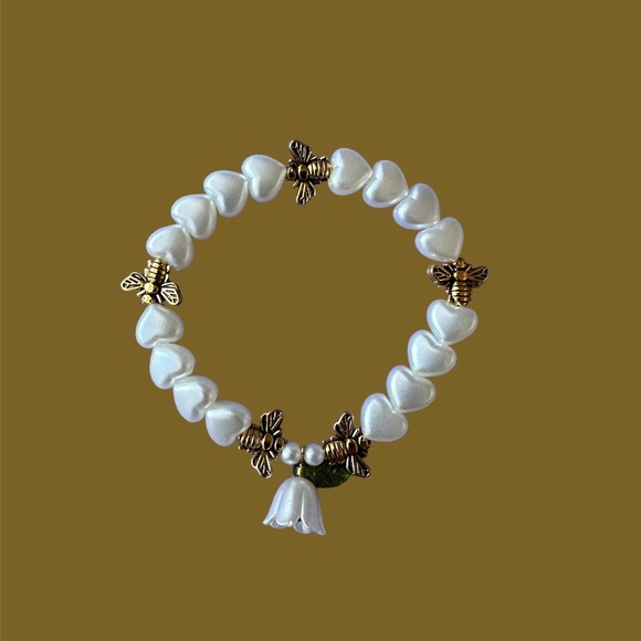 Fairy Hand-beaded beautiful bracelets. 💞🌟🤍🧚‍♀️ - Picture 3 of 6